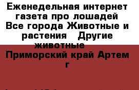 Еженедельная интернет - газета про лошадей - Все города Животные и растения » Другие животные   . Приморский край,Артем г.